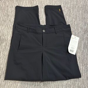 Charcoal (Fossil) City Walkabout Pants Small NWT straight leg